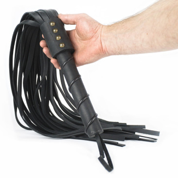 Velké kožené důtky THURISAZ